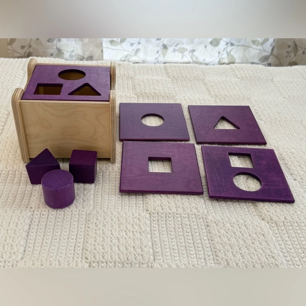 Monti Kids Mailbox Wooden Shape Sorter